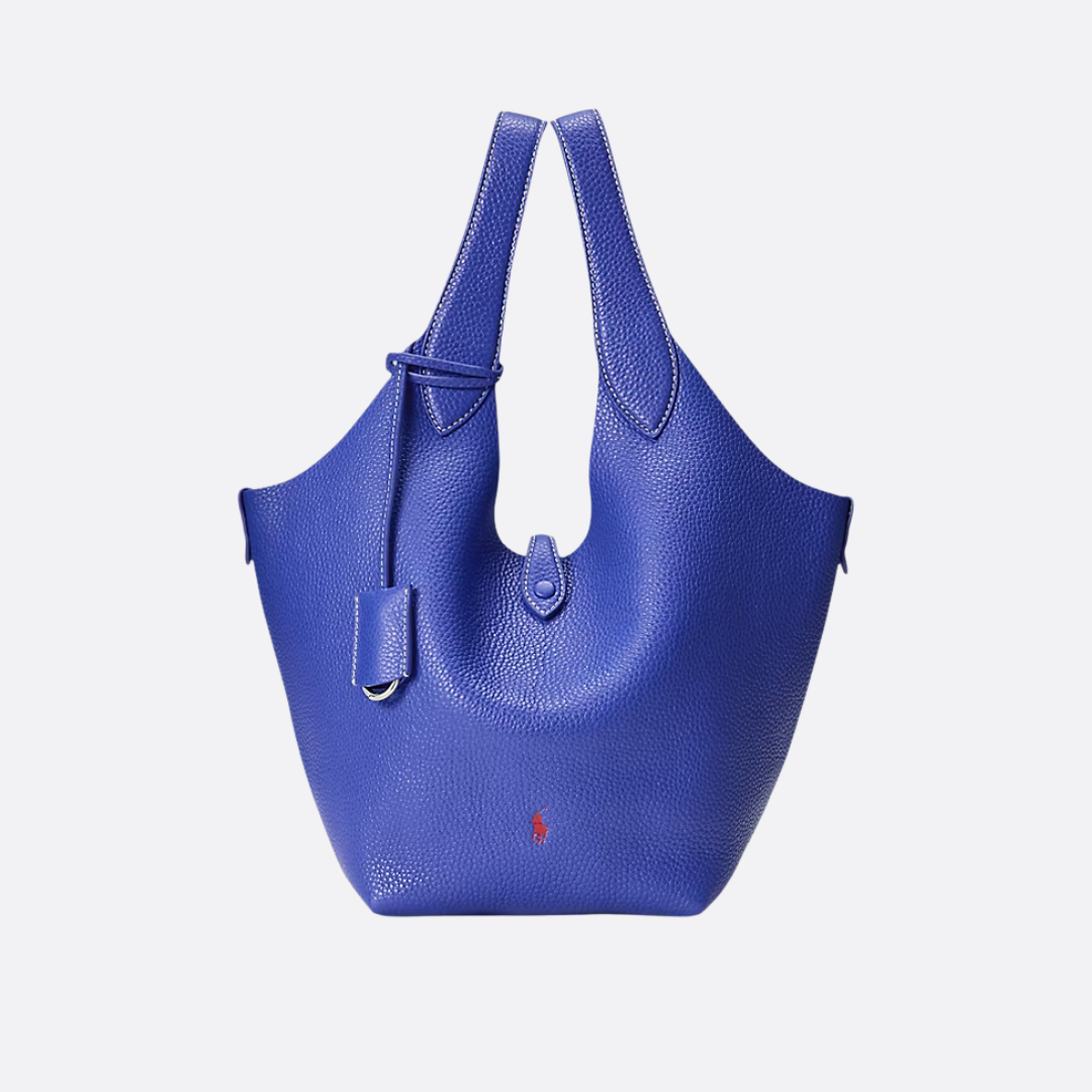 POLO PLAY SMALL LEATHER TOTE & CROSSBODY BAG