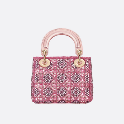 LADY DIOR MINI WITH PEARLS