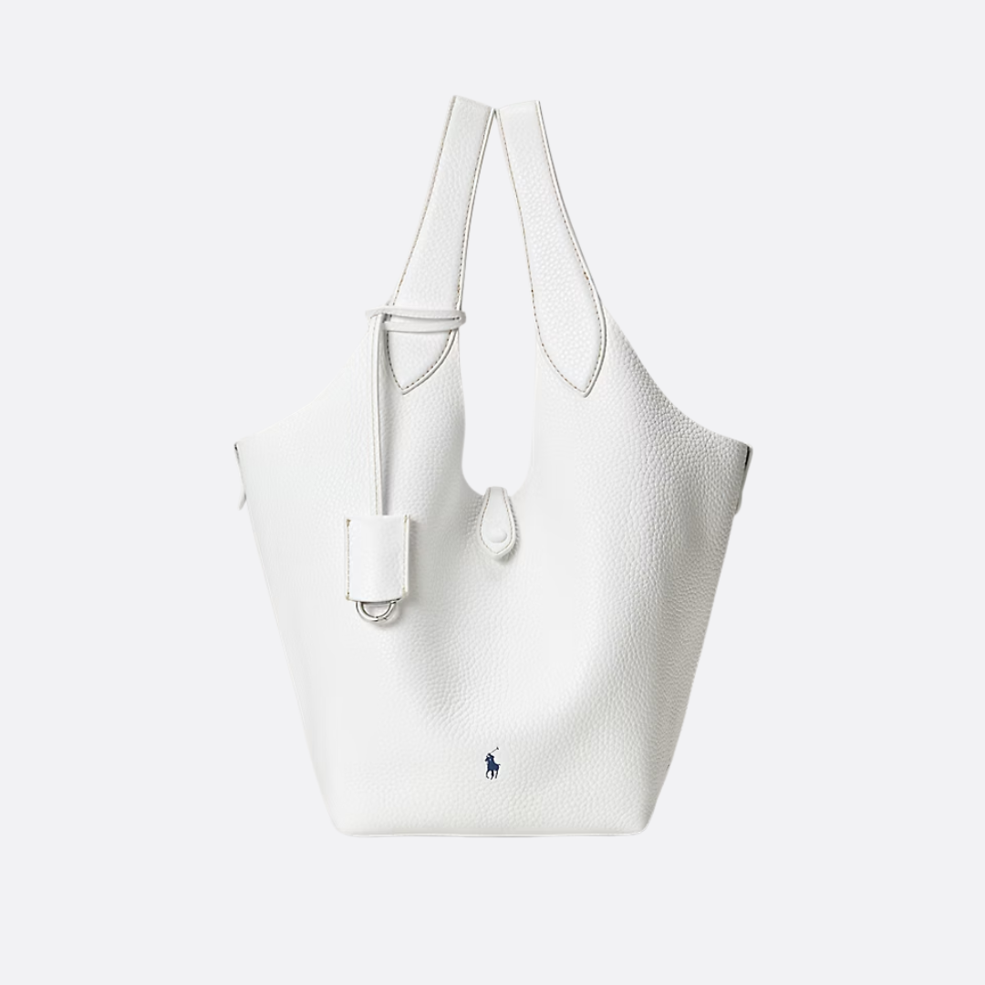 POLO PLAY SMALL LEATHER TOTE & CROSSBODY BAG