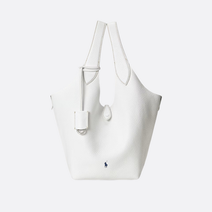 POLO PLAY SMALL LEATHER TOTE & CROSSBODY BAG