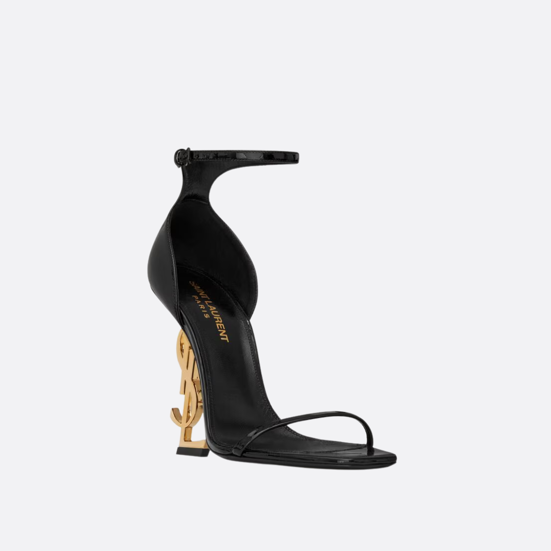 YVES SAINT LAURENT SET HANDBAG AND SANDALS