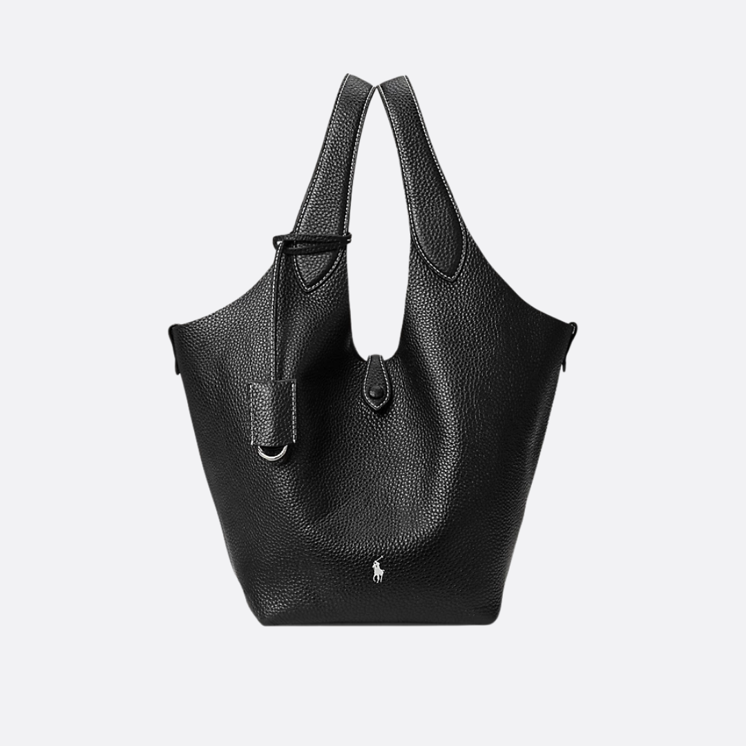POLO PLAY SMALL LEATHER TOTE & CROSSBODY BAG