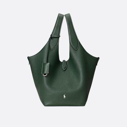 POLO PLAY SMALL LEATHER TOTE & CROSSBODY BAG