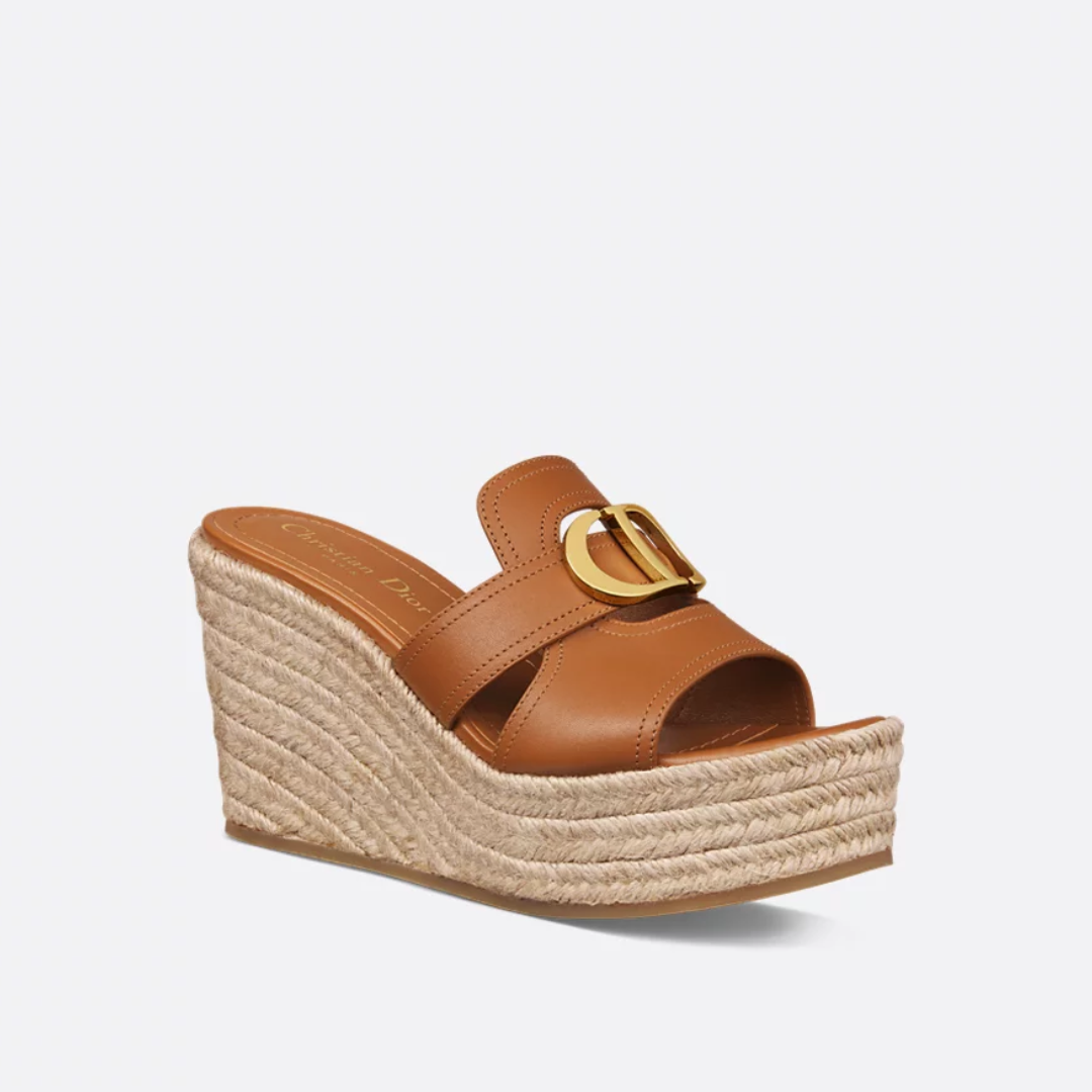 DIOR BOBBY MEDIUM BAG AND 30 MONTAIGNE WEDGE SANDALS SET