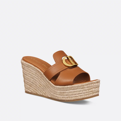 DIOR BOBBY MEDIUM BAG AND 30 MONTAIGNE WEDGE SANDALS SET