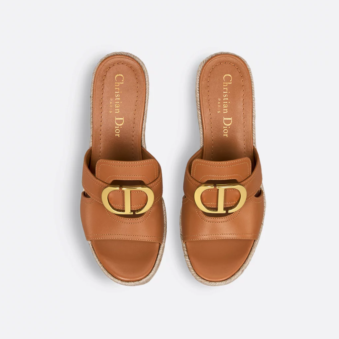 DIOR BOBBY MEDIUM BAG AND 30 MONTAIGNE WEDGE SANDALS SET