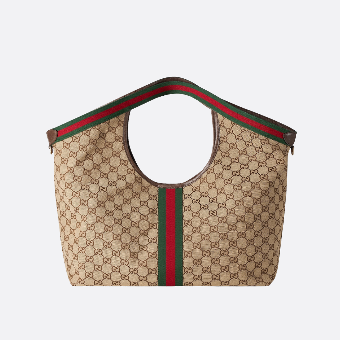 LARGE GUCCI GIGLIO SHOPPER BAG