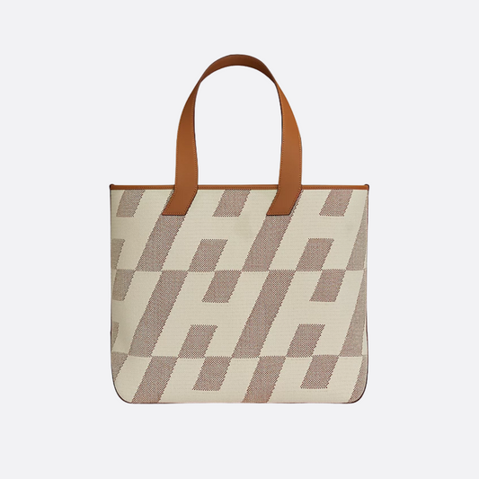 SLANTED H SHOPPING BAG 40 BY HERMÈS