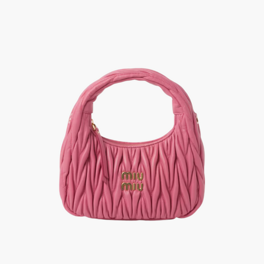MIU MIU WANDER SHOULDER BAG MADE OF MATELASSÉ NAPPA LEATHER