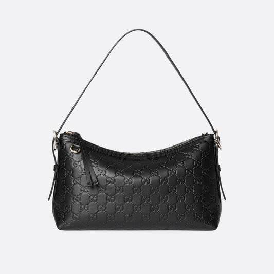 GUCCI – MEDIUM SHOULDER BAG WITH GG EMBLEM
