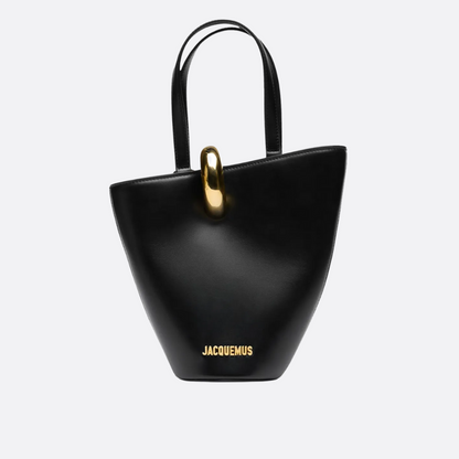JACQUEMUS LE PETIT BAMBOLA LEATHER BAG
