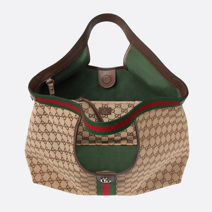 LARGE GUCCI GIGLIO SHOPPER BAG