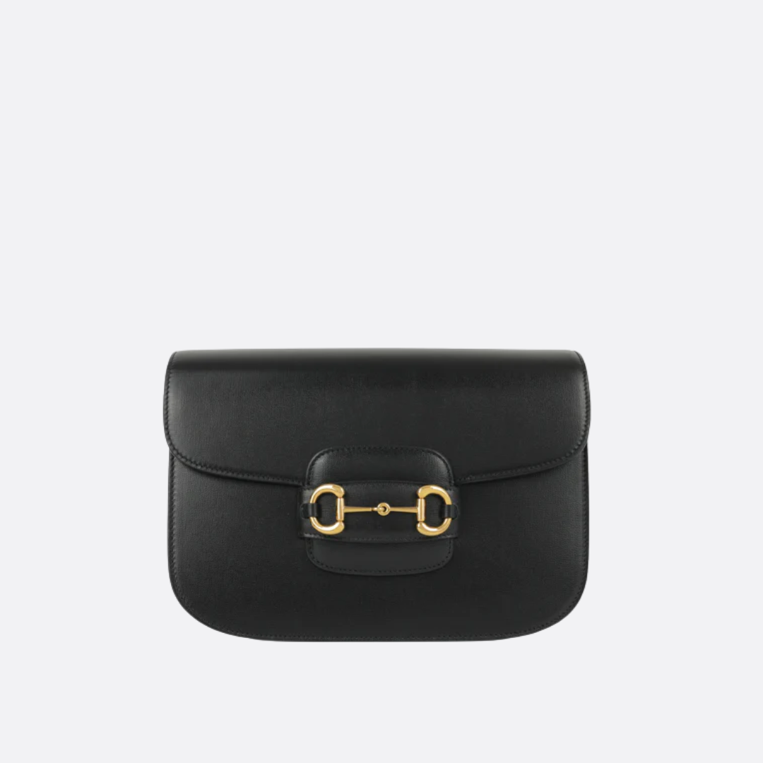GUCCI 1995 SHOULDER BAG WITH HORSEBITE