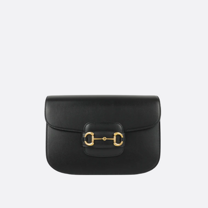 GUCCI 1995 SHOULDER BAG WITH HORSEBITE