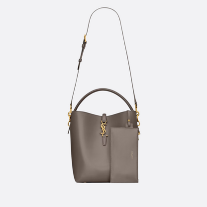 SAINT LAURENT LE 37 BUCKET BAG IN SHINY LEATHER