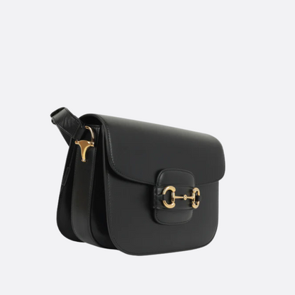 GUCCI 1995 SHOULDER BAG WITH HORSEBITE