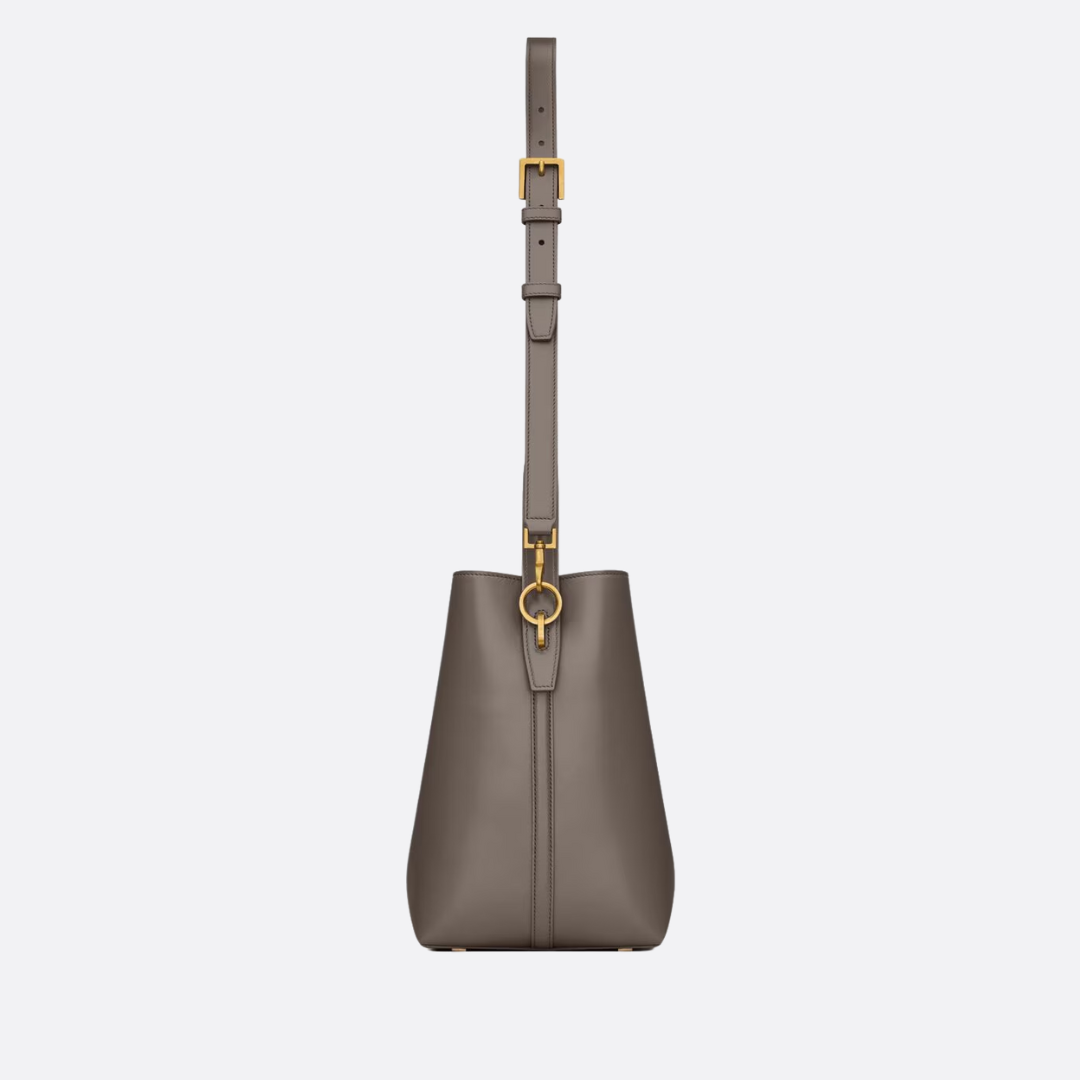 SAINT LAURENT LE 37 BUCKET BAG IN SHINY LEATHER