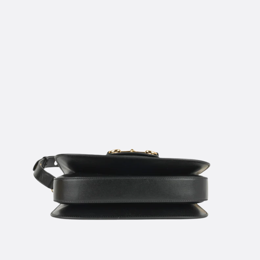 GUCCI 1995 SHOULDER BAG WITH HORSEBITE