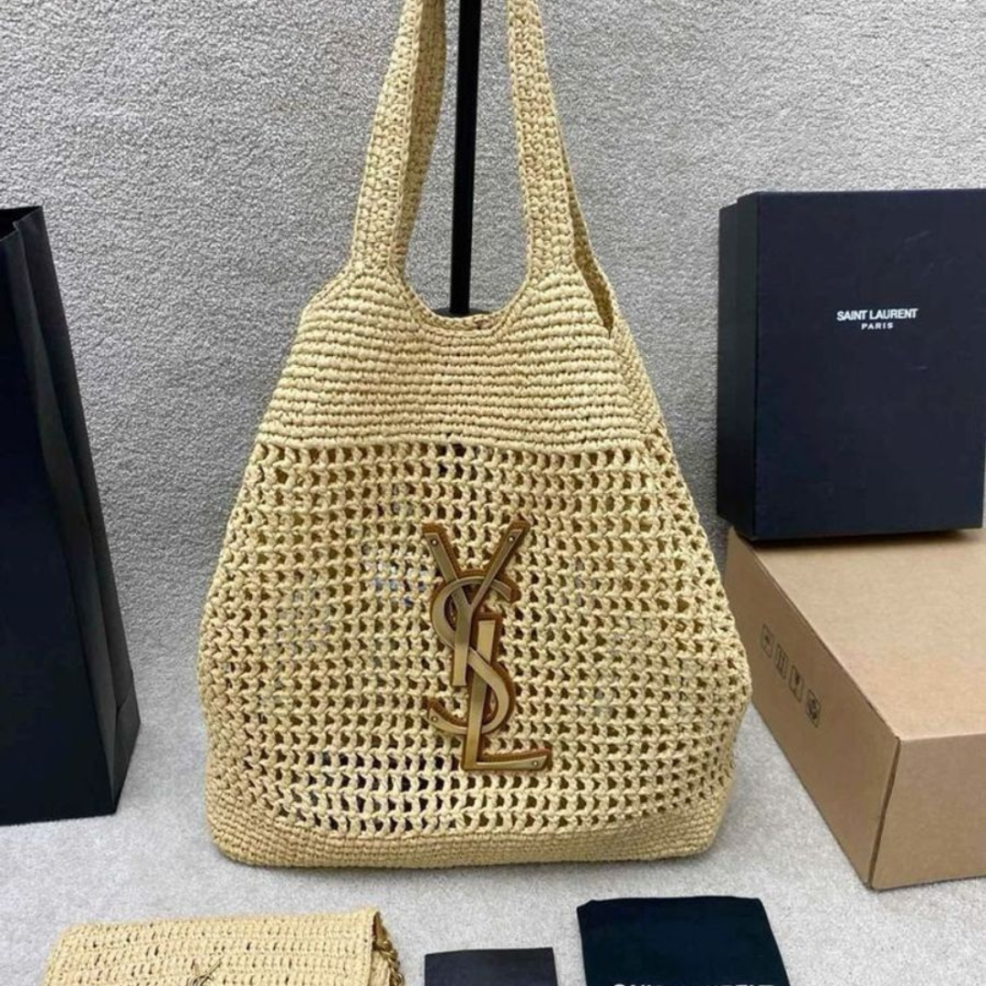 ICARE BAG MADE OF RAFFIA