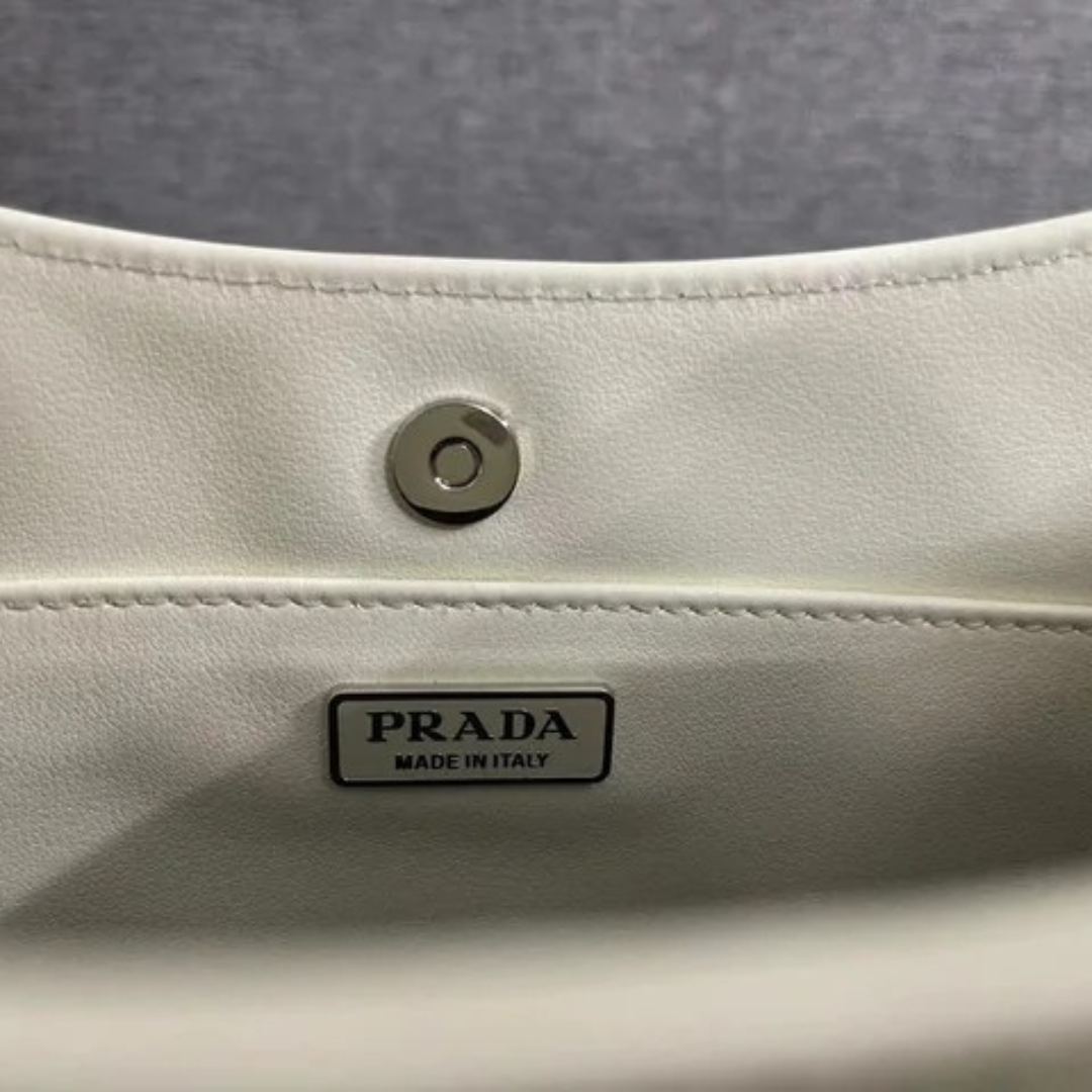 PRADA CLEO SHOULDER BAG MADE OF BRUSHED LEATHER