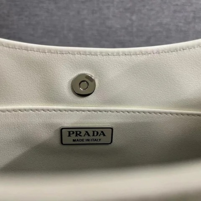 PRADA CLEO SHOULDER BAG MADE OF BRUSHED LEATHER