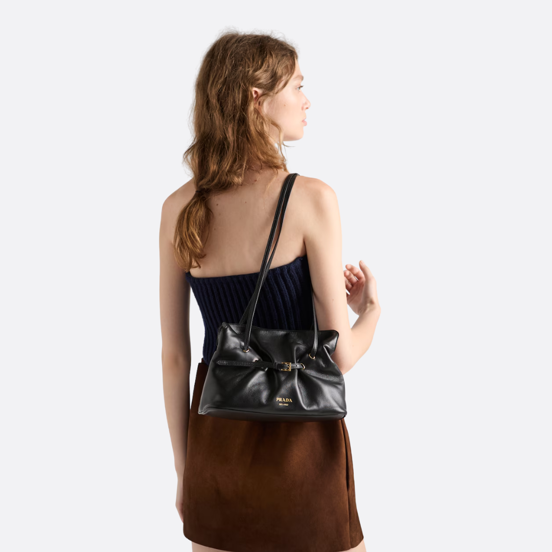 PRADA DADA SMALL HANDBAG MADE OF NAPPA LEATHER