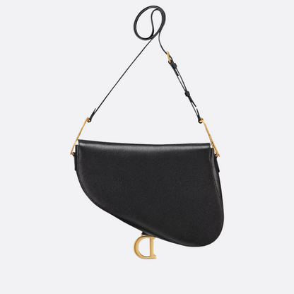 DIOR LARGE SOFT SADDLE HANDBAG WITH STRAP