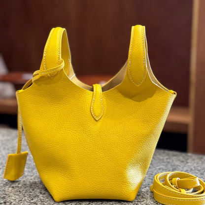 POLO PLAY SMALL LEATHER TOTE & CROSSBODY BAG