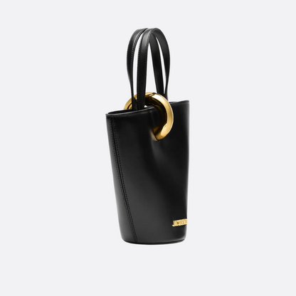 JACQUEMUS LE PETIT BAMBOLA LEATHER BAG