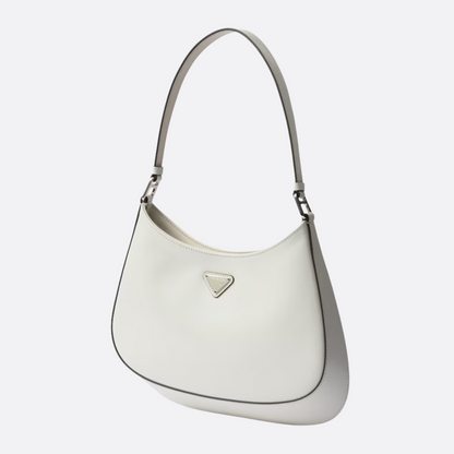 PRADA CLEO SHOULDER BAG MADE OF BRUSHED LEATHER