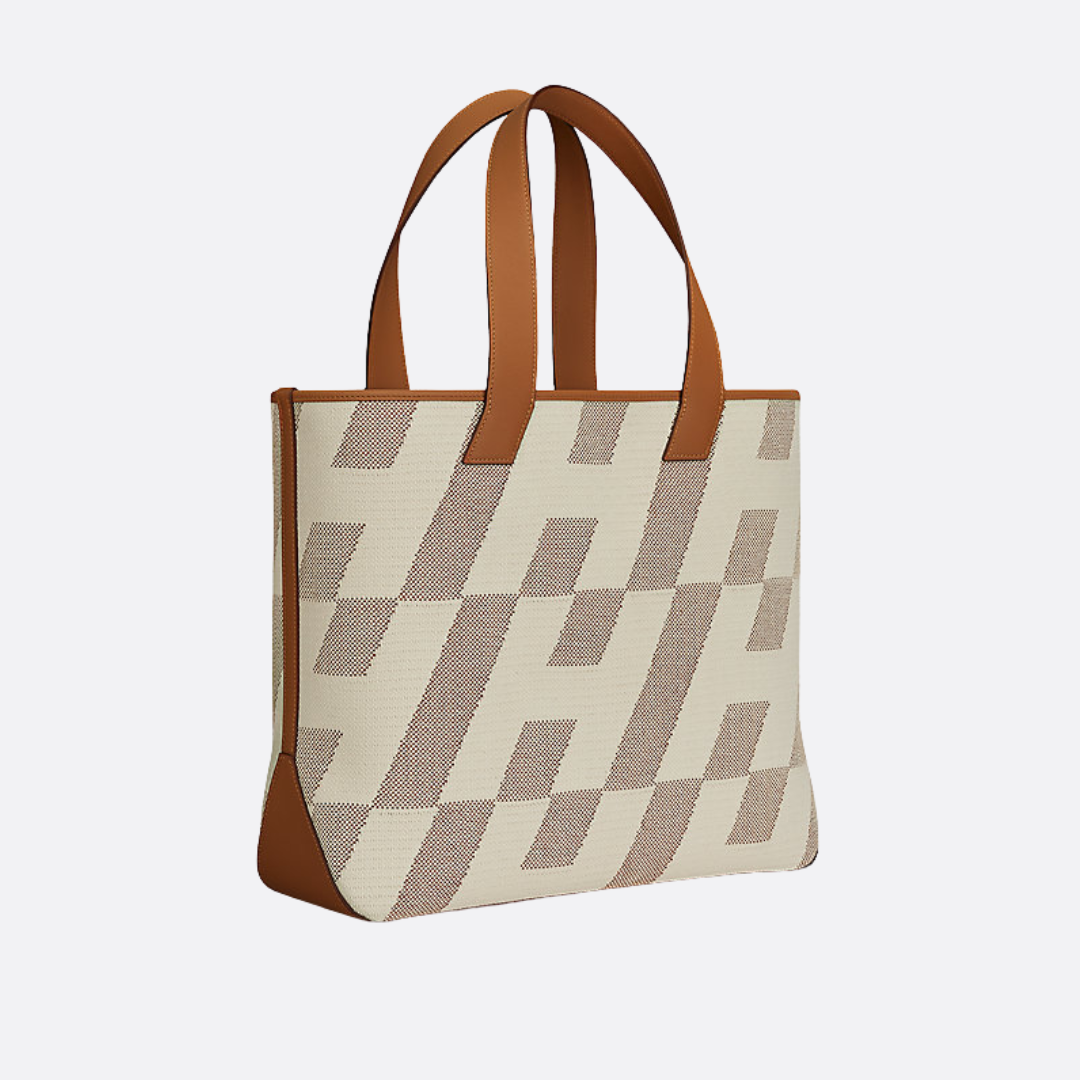 SLANTED H SHOPPING BAG 40 BY HERMÈS