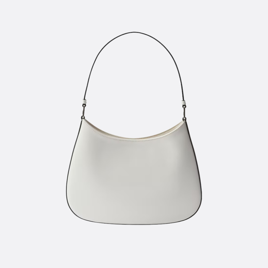 PRADA CLEO SHOULDER BAG MADE OF BRUSHED LEATHER