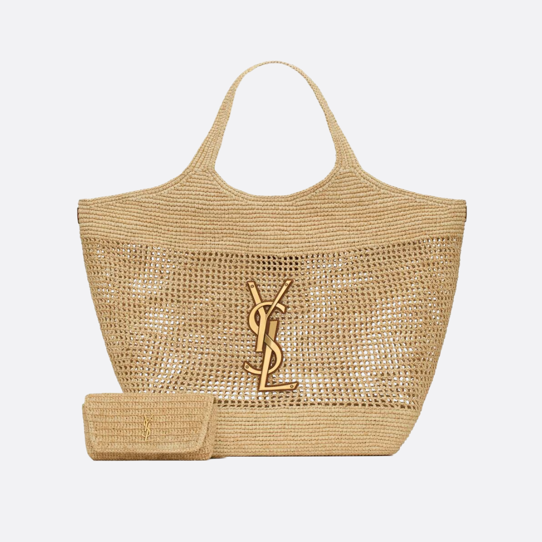 ICARE BAG MADE OF RAFFIA