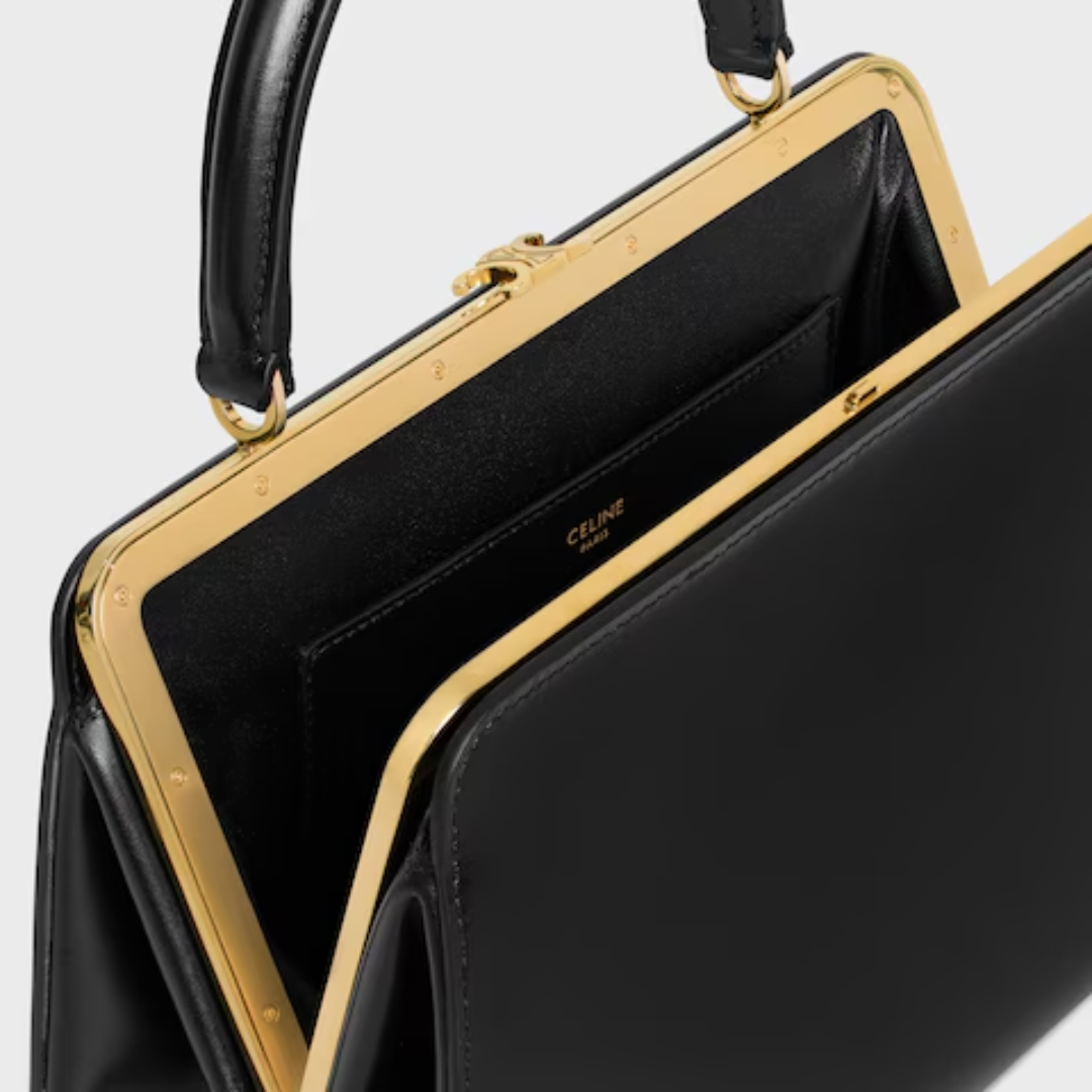 CELINE ANTOINETTE MEDIUM BAG IN SATINED CALF LEATHER