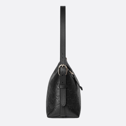 GUCCI – MEDIUM SHOULDER BAG WITH GG EMBLEM