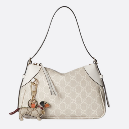 GUCCI – SMALL SHOULDER BAG WITH GG EMBLEM