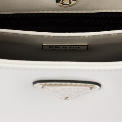 PRADA CLEO SHOULDER BAG MADE OF BRUSHED LEATHER