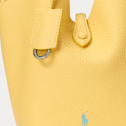 POLO PLAY SMALL LEATHER TOTE & CROSSBODY BAG