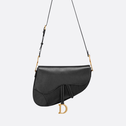 DIOR LARGE SOFT SADDLE HANDBAG WITH STRAP