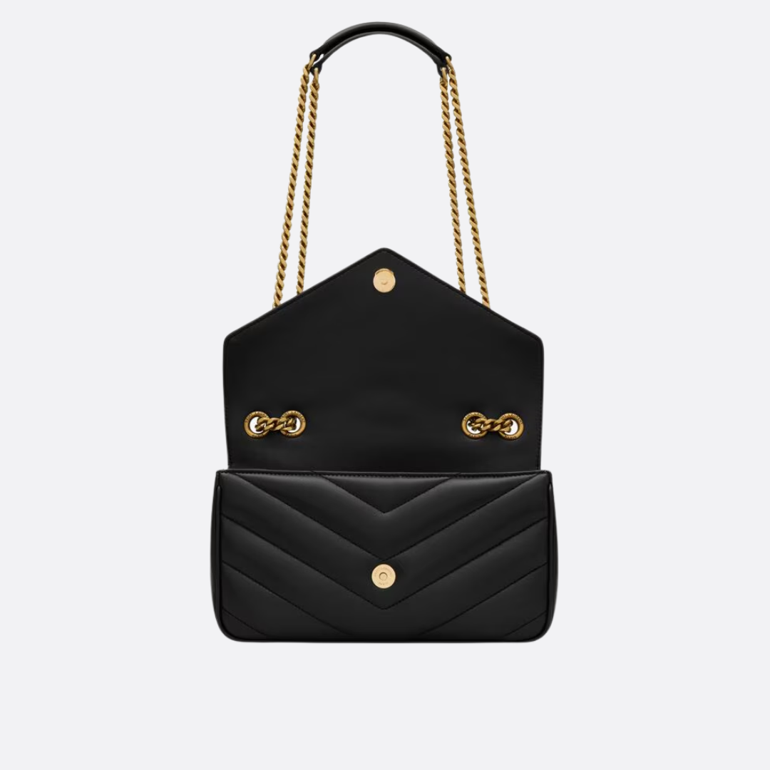 YVES SAINT LAURENT SET HANDBAG AND SANDALS