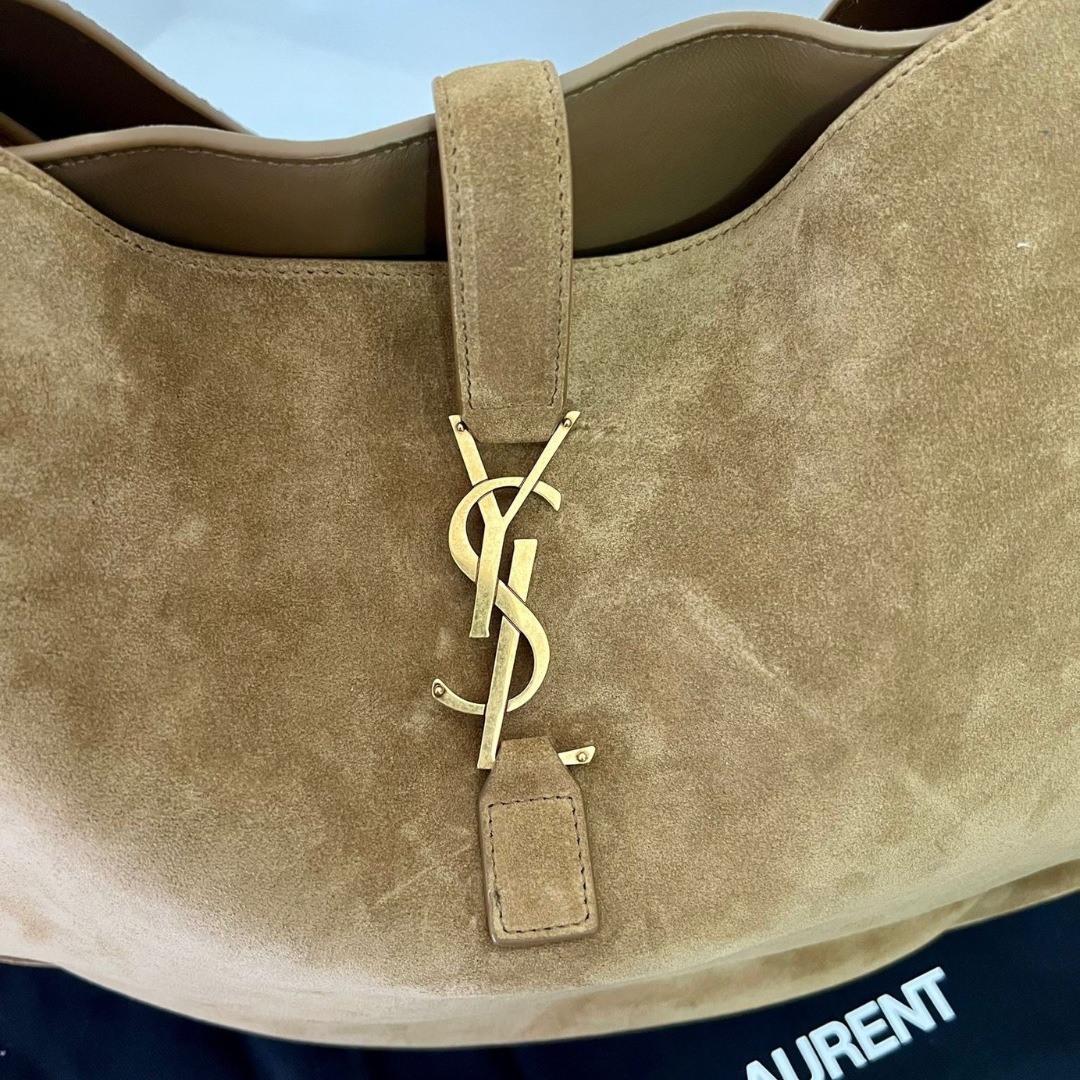 SAINT LAURENT LE 5 À 7 BEA WILDLEATHER BAG
