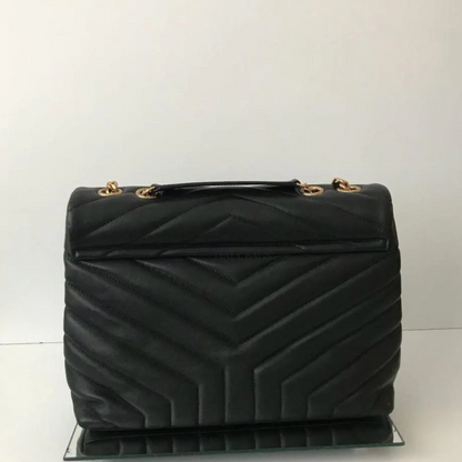 YVES SAINT LAURENT SET HANDBAG AND SANDALS