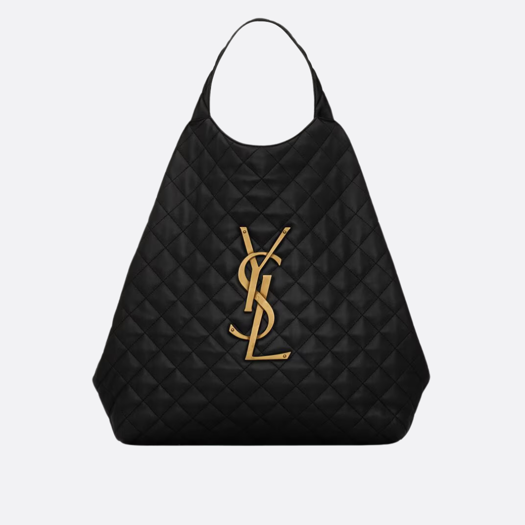 SAINT LAURENT ICARE HAND BAG MADE OF QUILTED LAMB LEATHER