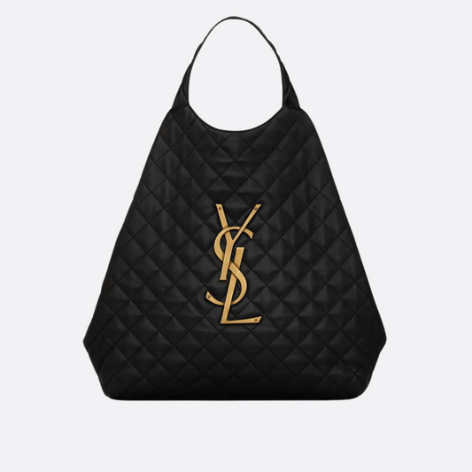 SAINT LAURENT ICARE HAND BAG MADE OF QUILTED LAMB LEATHER