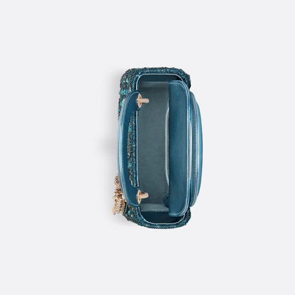 LADY DIOR MINI WITH PEARLS