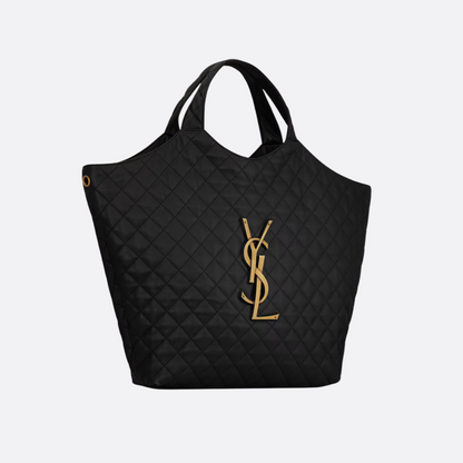 SAINT LAURENT ICARE HAND BAG MADE OF QUILTED LAMB LEATHER