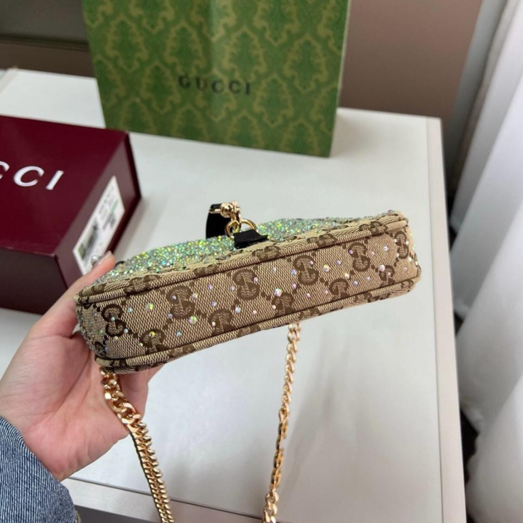 GUCCI JACKIE NOTTE MINI BAG MODEL