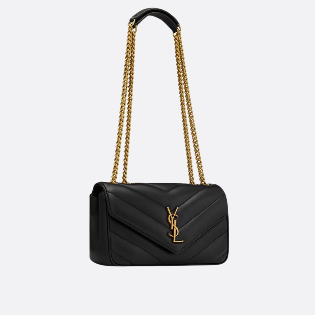 YVES SAINT LAURENT SET HANDBAG AND SANDALS