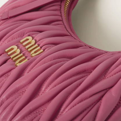 MIU MIU WANDER SHOULDER BAG MADE OF MATELASSÉ NAPPA LEATHER
