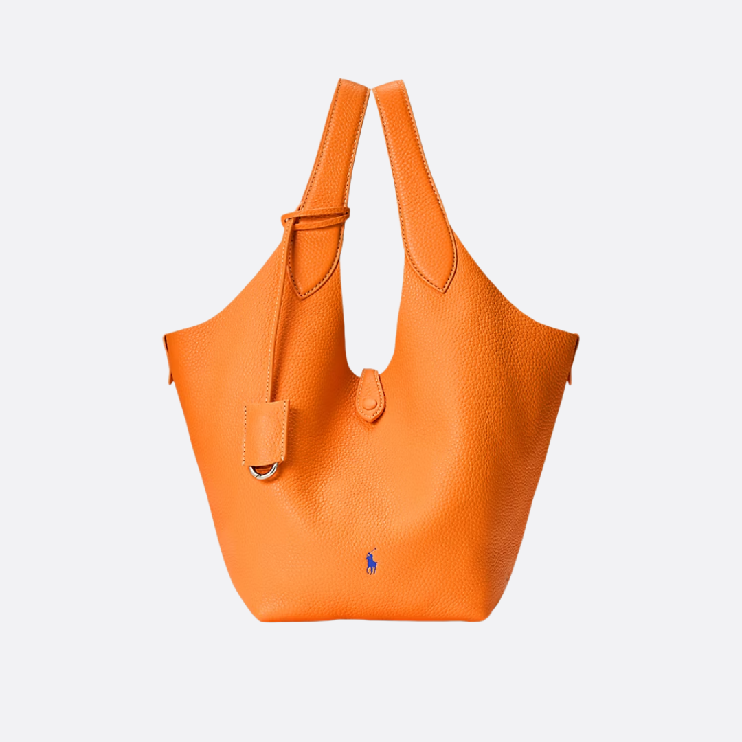 POLO PLAY SMALL LEATHER TOTE & CROSSBODY BAG